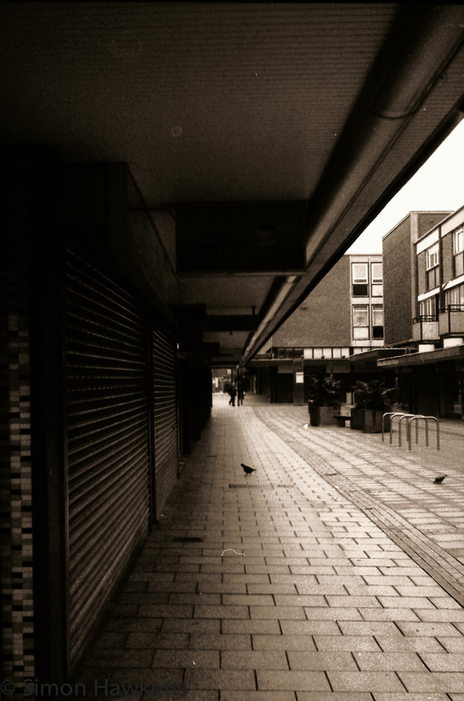 Yashica MG-1 sample pictures - Stevenage town centre