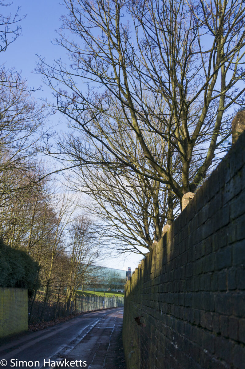 Sony Nex 6 test shots - Cycle path by the BTC