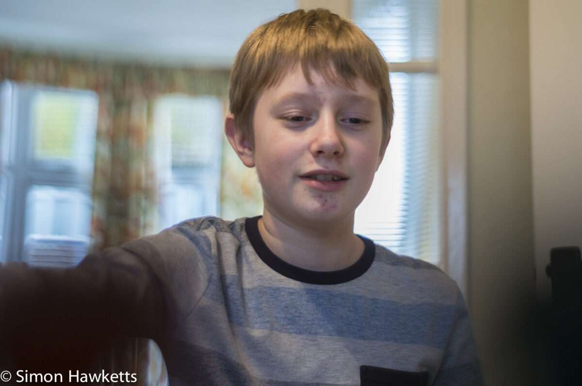 Sony Nex 6 test shots - A portrait of a young boy
