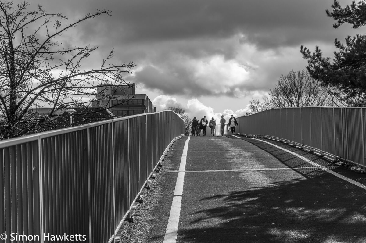 Sony Nex 6 sample pictures - Walkway over to Tesco