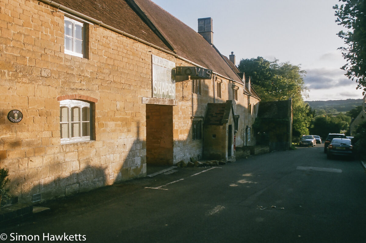 post processing steps for film - Sharpening and noise reduction