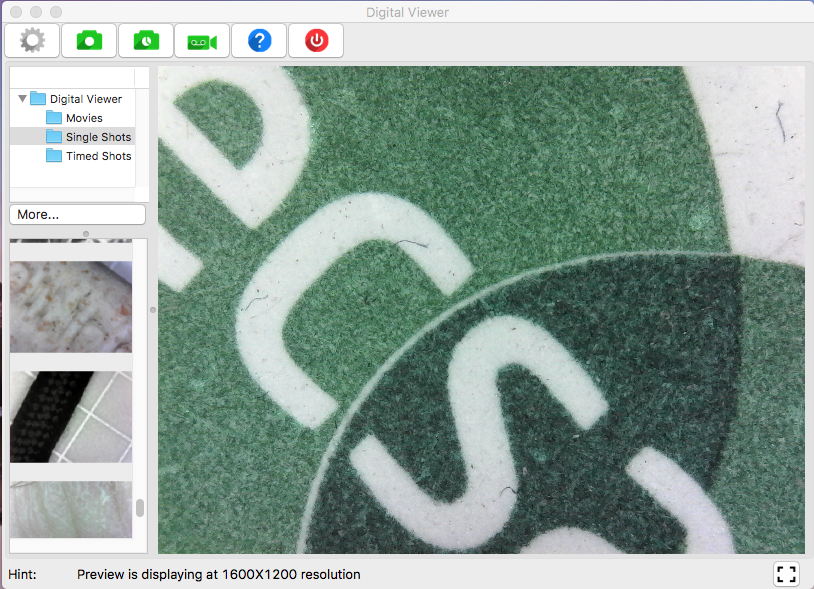Mac version of the pluggable microscope app