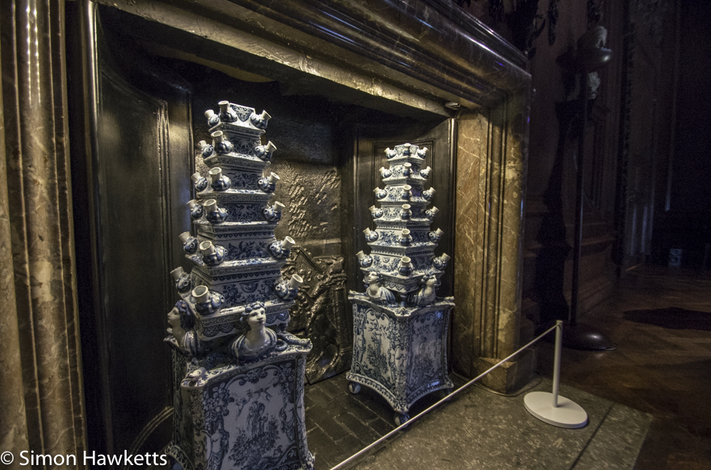 Chatsworth house pictures - fireplace