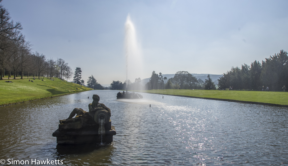 Chatsworth house pictures - HDR of the lake