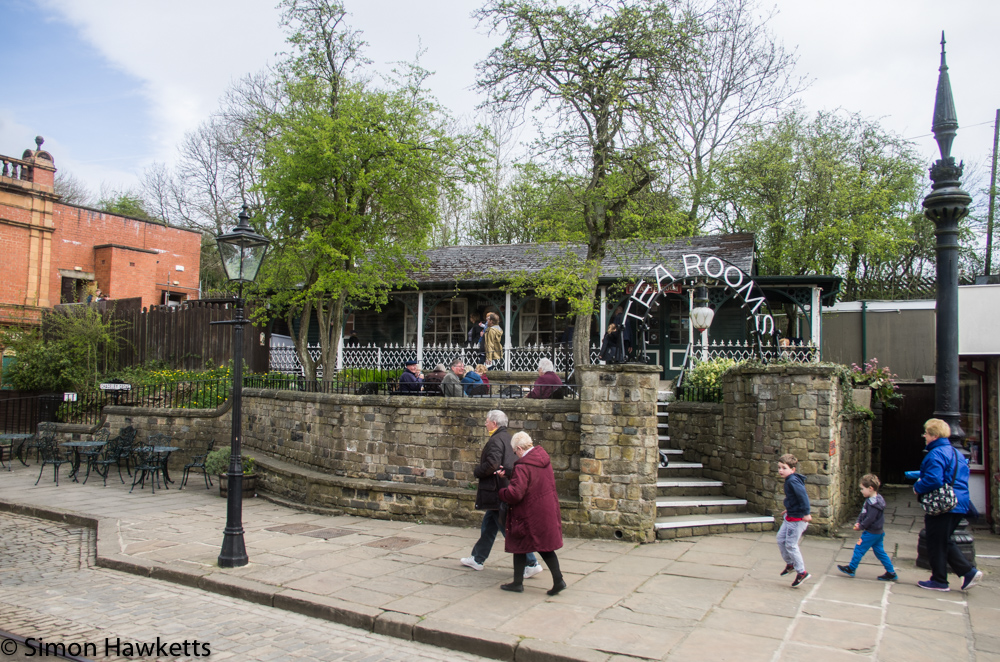Crich tramway museum - tea rooms in the museum