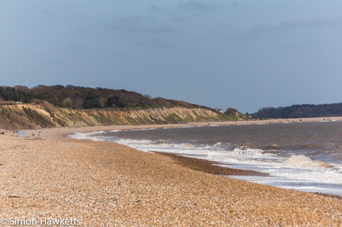 Dunwich Heath Suffolk pictures - A picture along the coastline