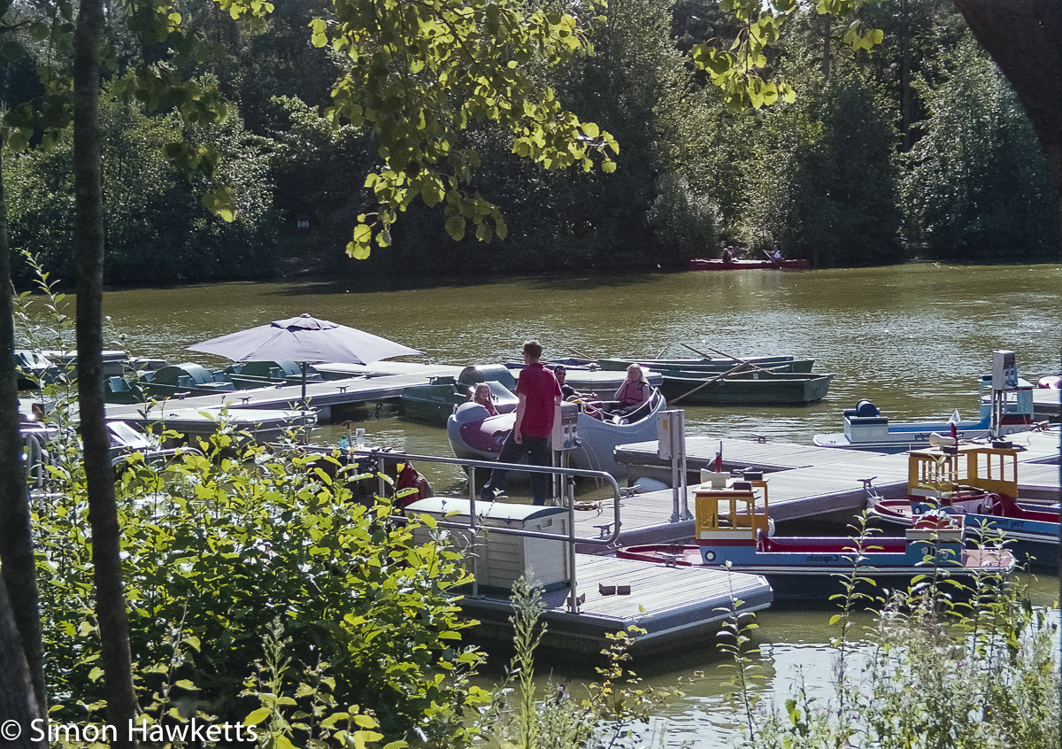 Elveden Forest Centerparcs on film - hiring boats