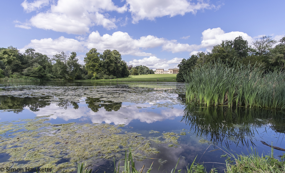 Fuji X-T1 Pictures at Stowe - Looking over the lake to Stowe house