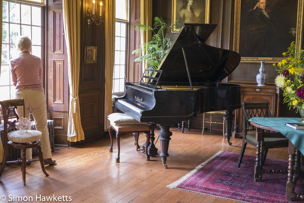 Gunby Hall holiday pictures with fuji x-t1 - The piano