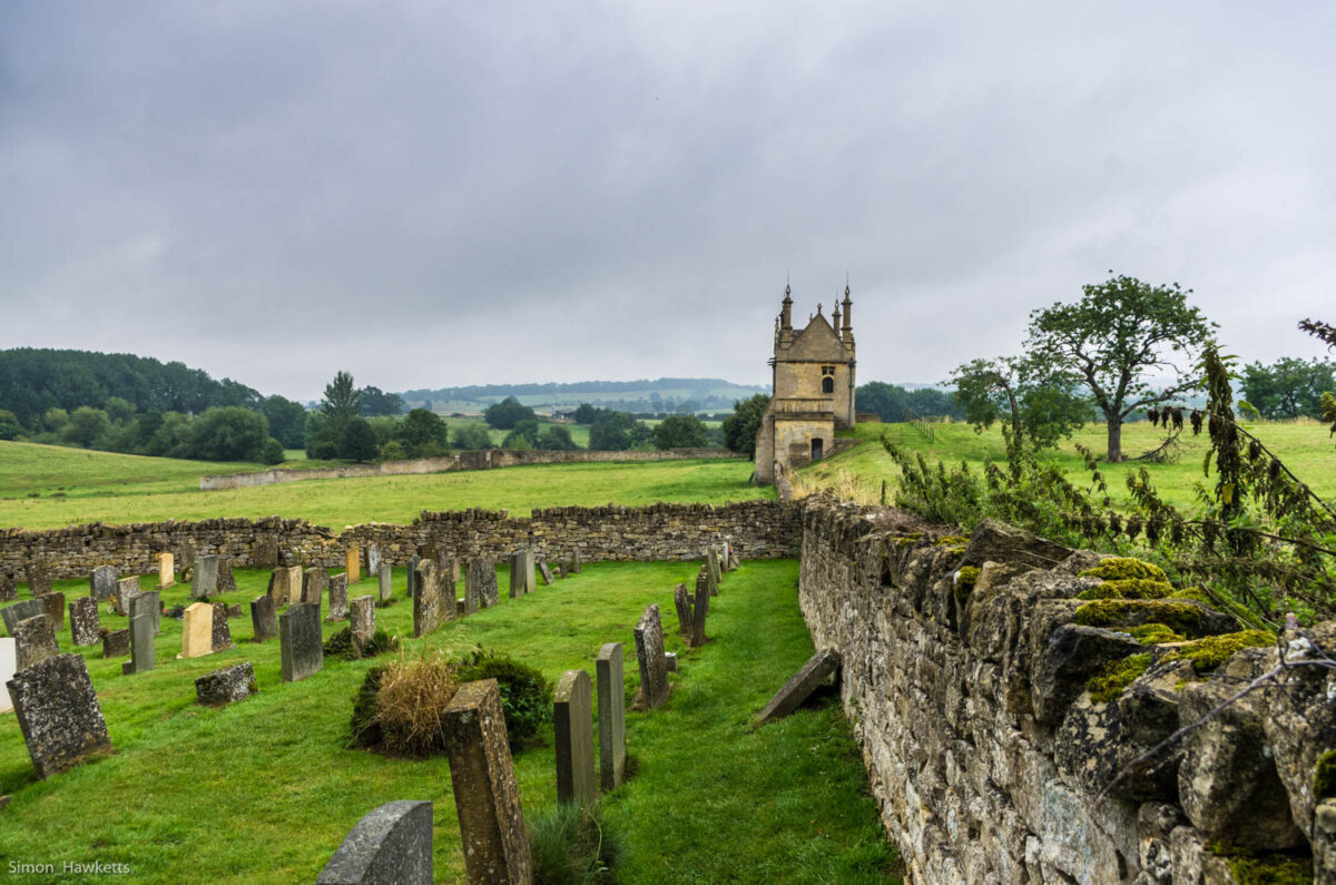 Looking towards the East Banqueting house in Chipping Campden