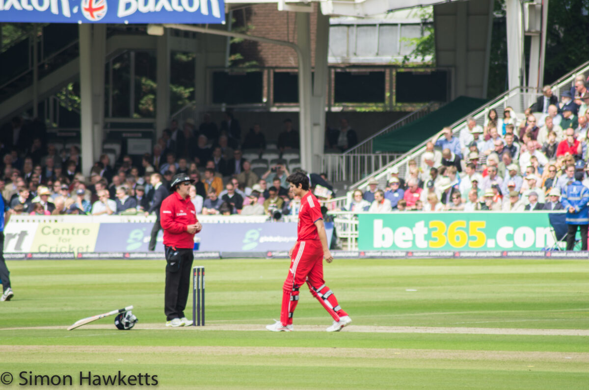 Lords cricket ground - Alistair Cook