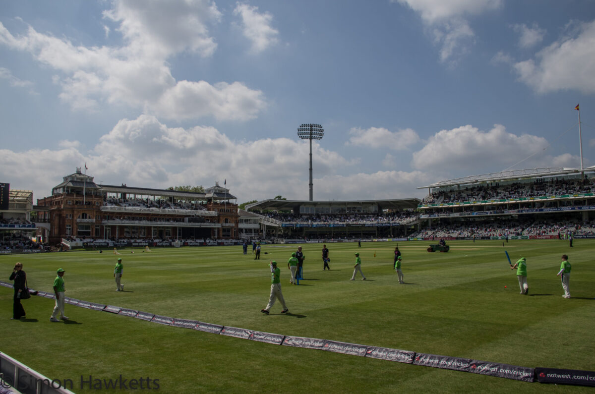 Lords cricket ground - Lunchtime