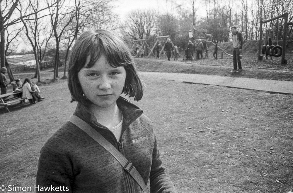 Pentax MZ-3 and Ilford HP5+ - Emma in Park
