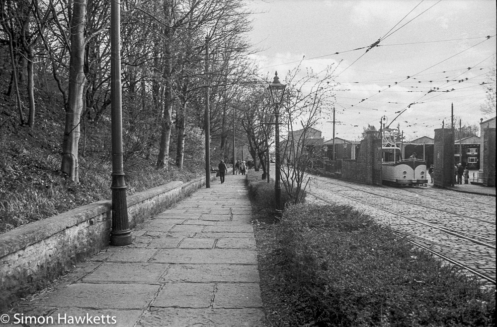 Pentax MZ-3 and Ilford HP5+ - Tram museum entrance