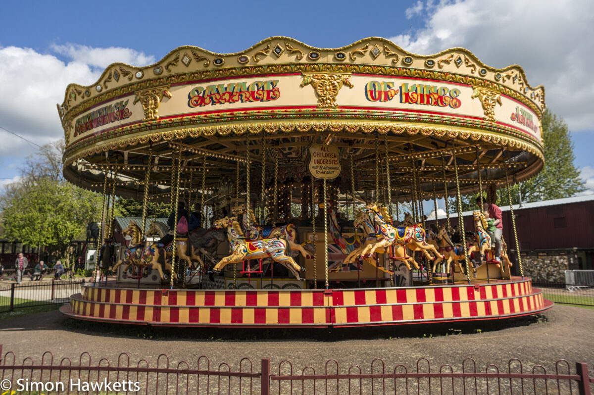 Pictures from Bressingham gardens in Norfolk - Merry-go-round