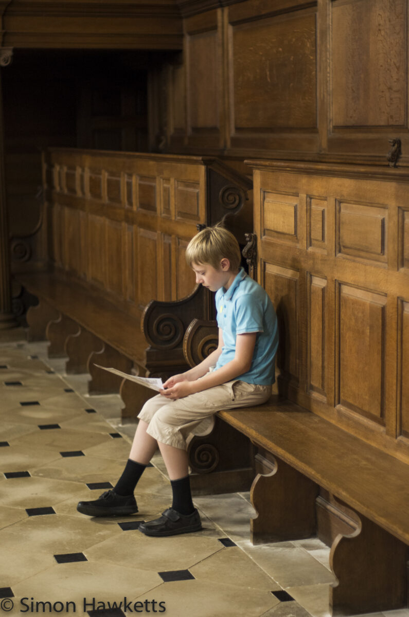 Wimpole Hall in Cambridgeshire pictures - James looks at the route through the interior
